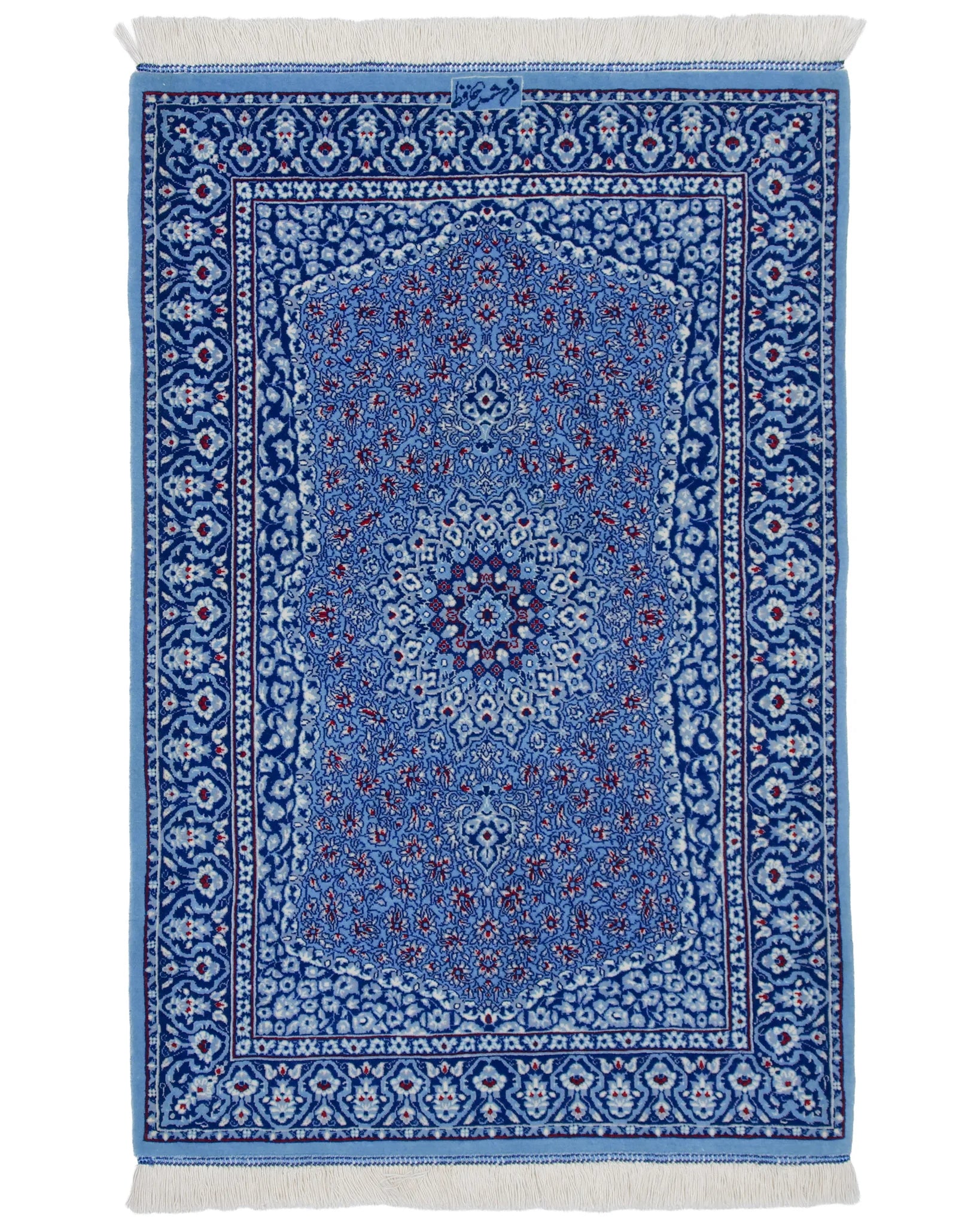 ペルシャ絨毯 クム産 ウール 約82×122cm|SATHI RUGS
